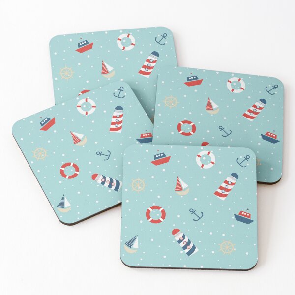 Item preview, Nautical Dreams (Blue) designed and sold by feivours.