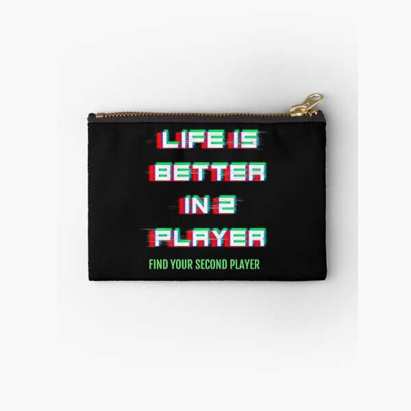 Item preview, Life is better in 2 player designed and sold by HumanwreckageRB.