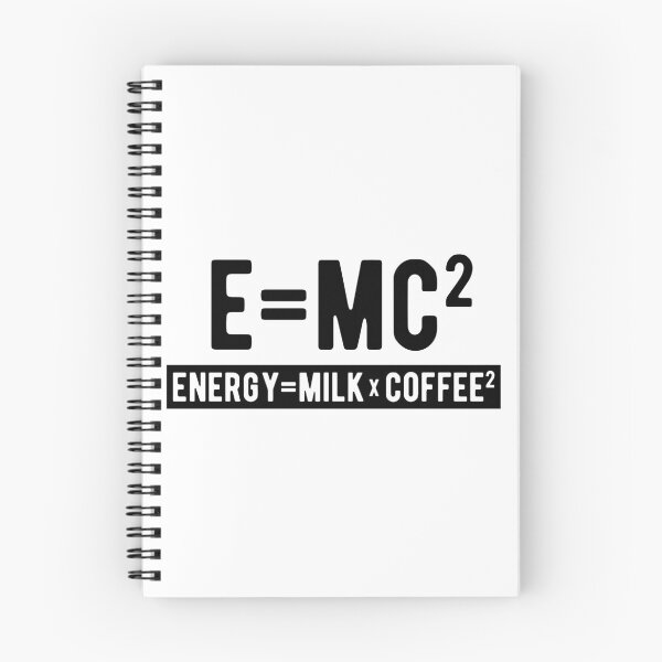 Item preview, E=mc2 Funny Physics Joke designed and sold by kickwear-com.