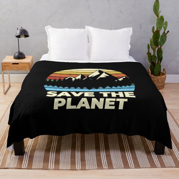 Item preview, Save the Planet Vintage Retro Earth Day designed and sold by EstelleStar.