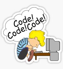 Code! Code! Code! Sticker