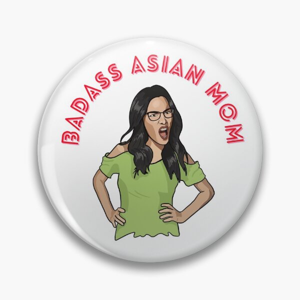 Item preview, Badass Asian mom designed and sold by Yujububu.