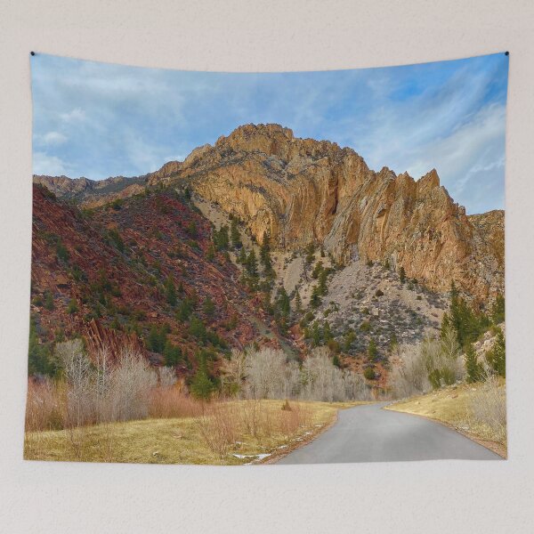 Item preview, Beautiful Mountains in Springtime Geological Loop Flaming Gorge Utah  designed and sold by prohockeylabs.