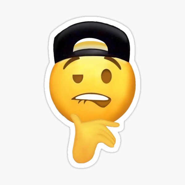 "Swag emoji" Sticker for Sale by strawberrisoduh Redbubble