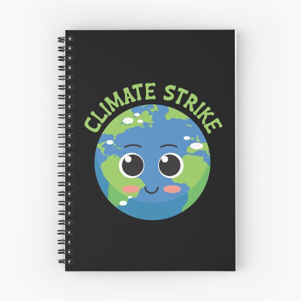 Item preview, Climate Strike Kawaii Earth designed and sold by EstelleStar.