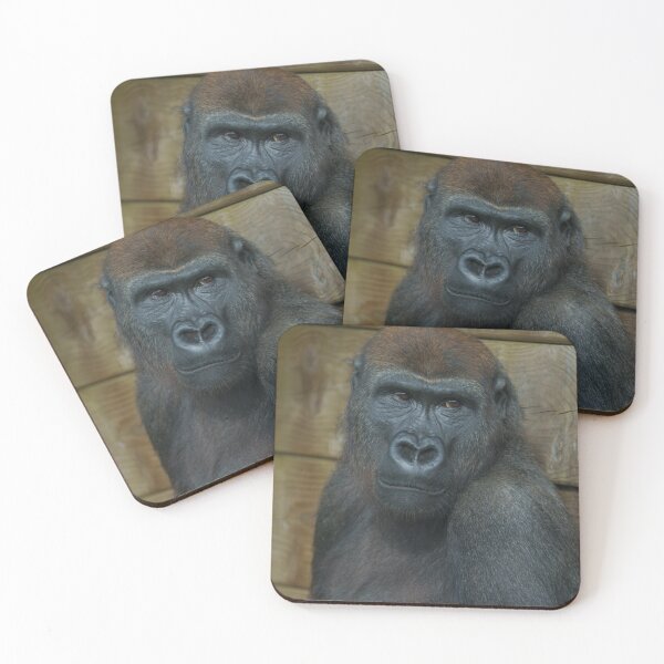 Item preview, Gorilla Portrait designed and sold by rawshutterbug.