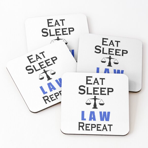 Item preview,  Fuuny Jurist eat sleep law repeat,gift idea for lovers law designed and sold by Mac Store.