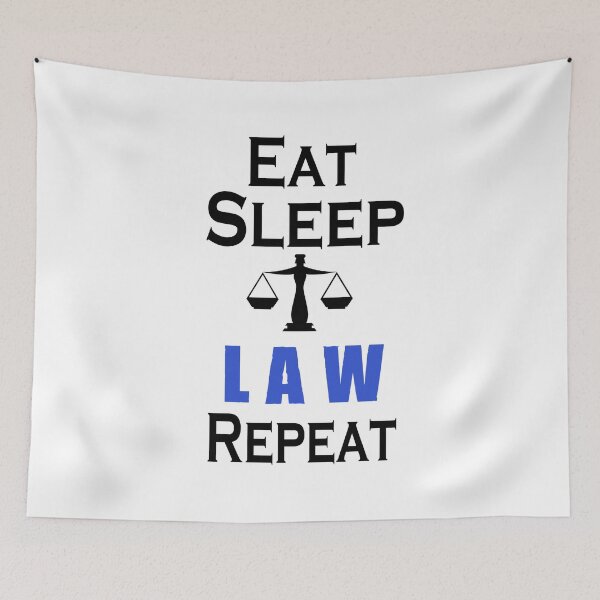 Item preview,  Fuuny Jurist eat sleep law repeat,gift idea for lovers law designed and sold by Mac Store.