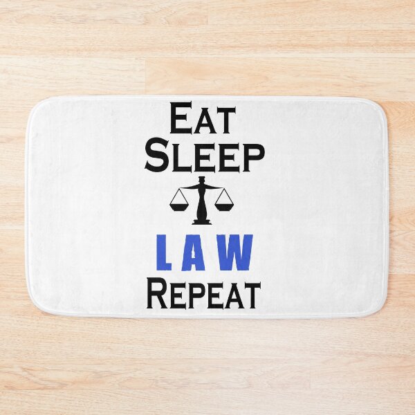 Item preview,  Fuuny Jurist eat sleep law repeat,gift idea for lovers law designed and sold by Mac Store.