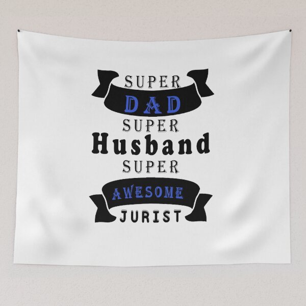 Item preview,  Fuuny Jurist Super Dad, Super Husband, Super Awesome Jurist ,gift idea for lovers law designed and sold by Mac Store.