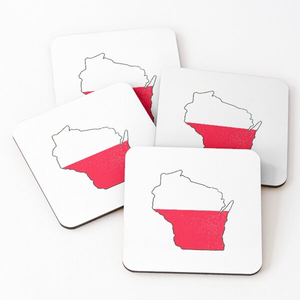 Item preview, Wisconsin Poland Flag Heritage designed and sold by MinnesotApparel.