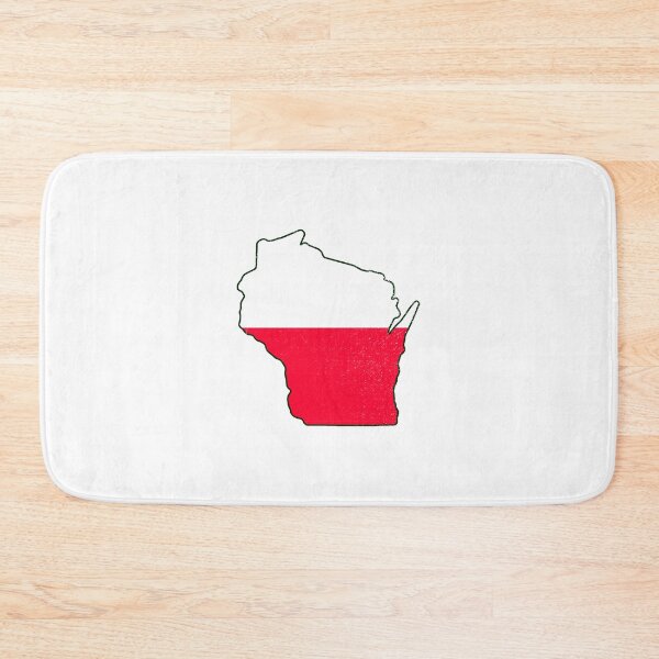 Item preview, Wisconsin Poland Flag Heritage designed and sold by MinnesotApparel.