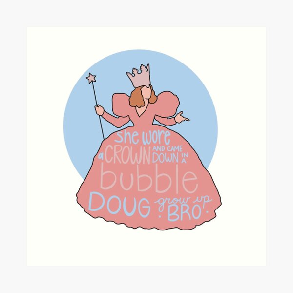 Glinda Witch Crown Wall Art Redbubble