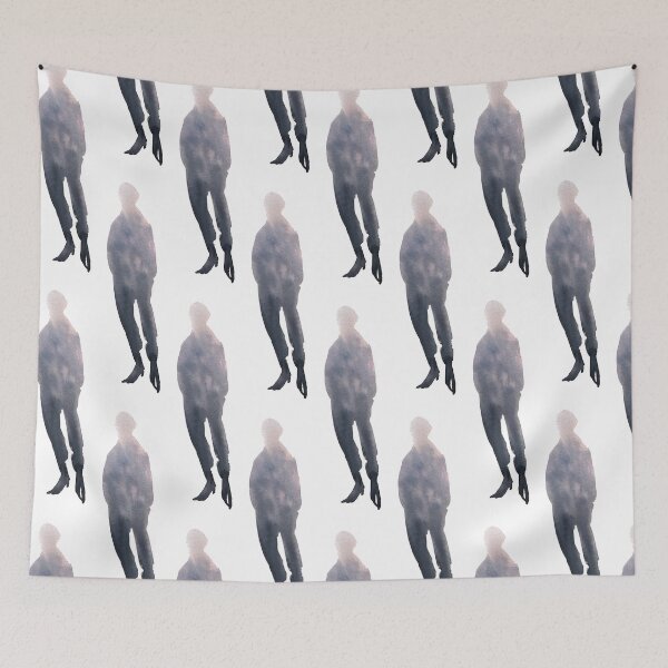 Item preview, Indigo watercolor silhouette designed and sold by Solybowie.