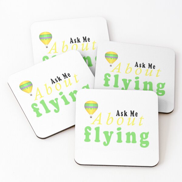 Item preview, Fuuny Ballooning, Ask Me About Flying ,gift idea for Lovers of flying in hot air balloon designed and sold by Mac Store.