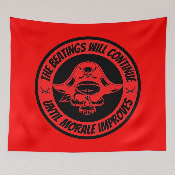 Item preview, The Beatings Will Continue Until Morale Improves designed and sold by Locktavia.