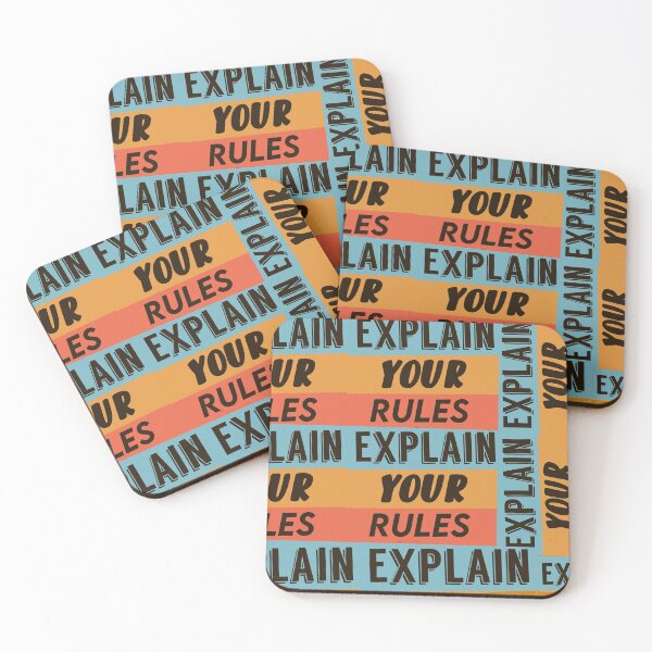 Item preview, Explain Your Rules designed and sold by papaipapai198.