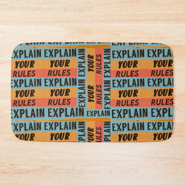 Item preview, Explain Your Rules designed and sold by papaipapai198.
