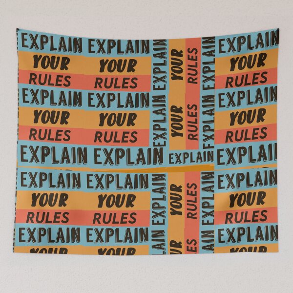 Item preview, Explain Your Rules designed and sold by papaipapai198.