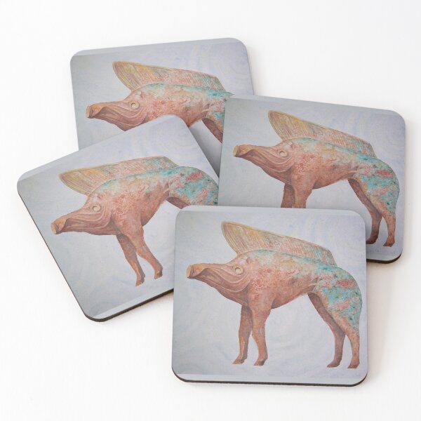 Item preview, The Boar of Ben Bulben watercolor designed and sold by Heatherian.