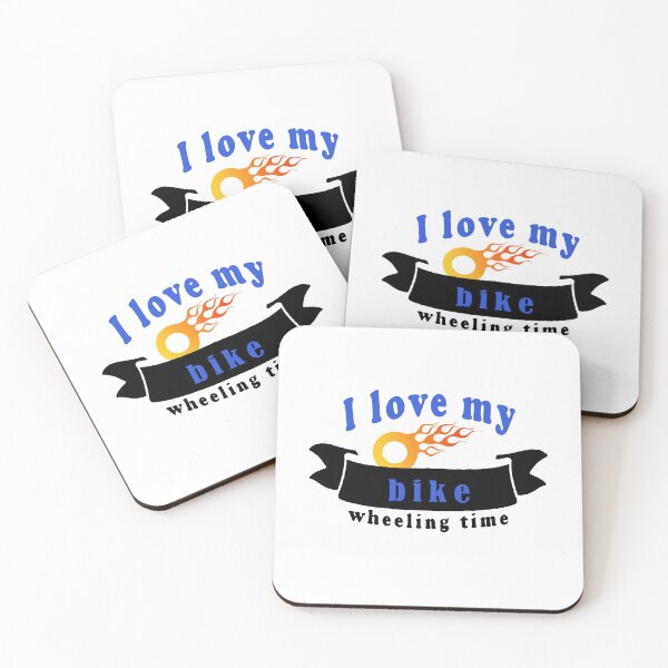 Item preview,  Fuuny wheeling I love my bike wheeling time ,gift idea for lovers  wheeling, bike,ATV designed and sold by Mac Store.