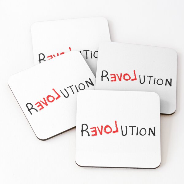 Item preview, Love; Revolution; designed and sold by StickerApe.