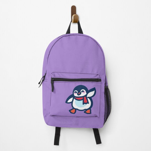 Item preview, Poulpa's friends - hello penguin - lavender floral designed and sold by TokiPY.