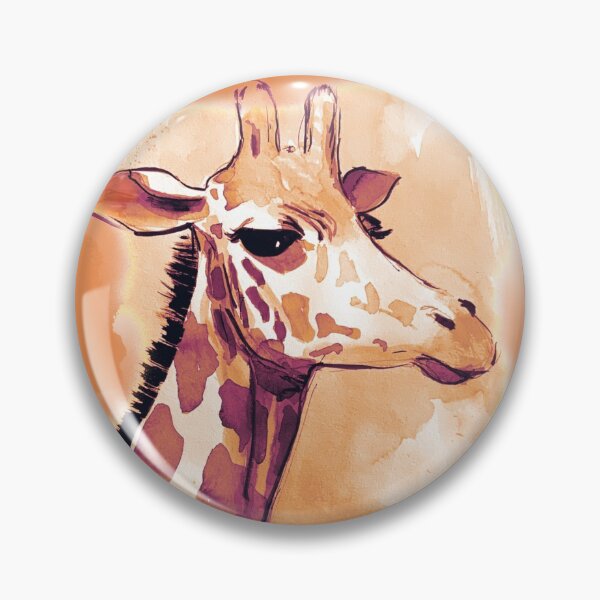 Artikelvorschau, Giraffe in Sepia entworfen und verkauft von Pachionart.