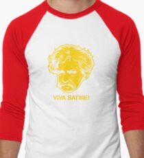 Viva Satire Mark Twain Shirt Men's Baseball ¾ T-Shirt