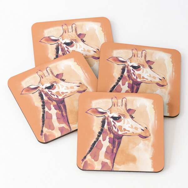 Item preview, Giraffe in sepia designed and sold by Pachionart.