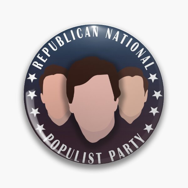 Item preview, Tucker Carlson Republican National Populist Party (Josh Hawley and  Ron Desantis) designed and sold by thewhosane.