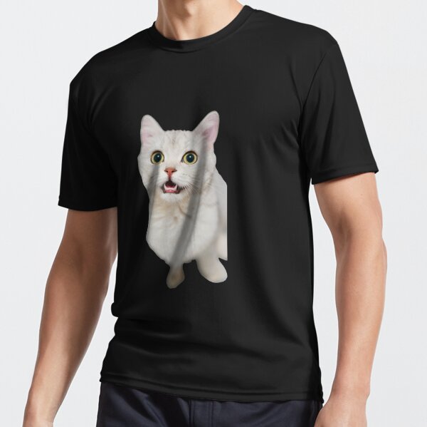 Surprised cat 2025 gasp meme shirt