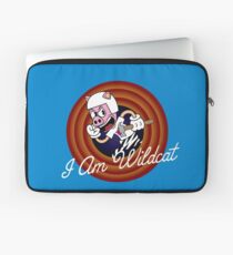 I Am Wildcat 1930's Cartoon Character Laptop Sleeve