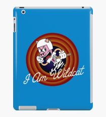 I Am Wildcat 1930's Cartoon Character iPad Case/Skin