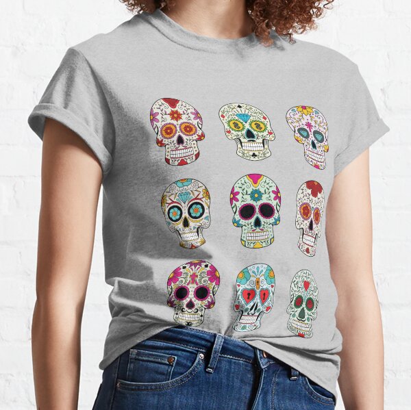 Sugar Skull San Francisco 49ers Shirt - High-Quality Printed Brand