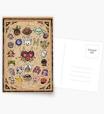 Majora's Masks Postcards