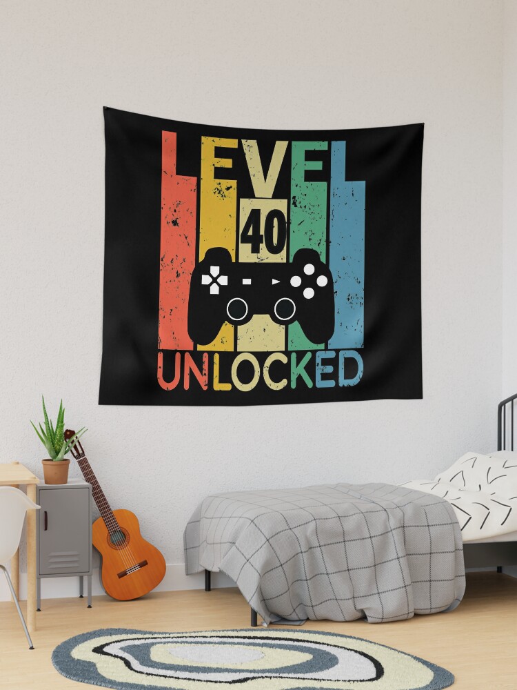 level 40 unlocked Tapestry for Sale by GalaxyStoreDZ