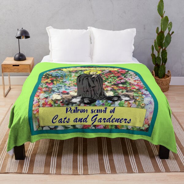 Item preview, St Gertrude of Nivelles patron saint of cats designed and sold by fil00.