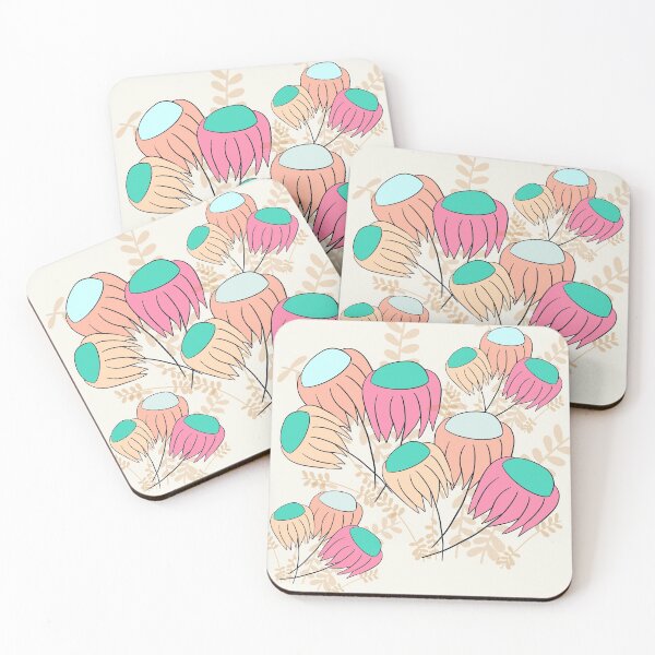 Item preview, Colourful Flannel Flowers designed and sold by Joey Judd.