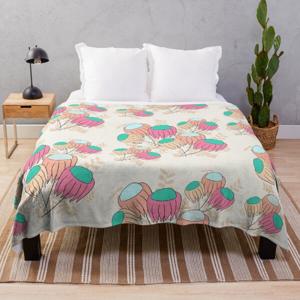 Item preview, Colourful Flannel Flowers designed and sold by Joey Judd.