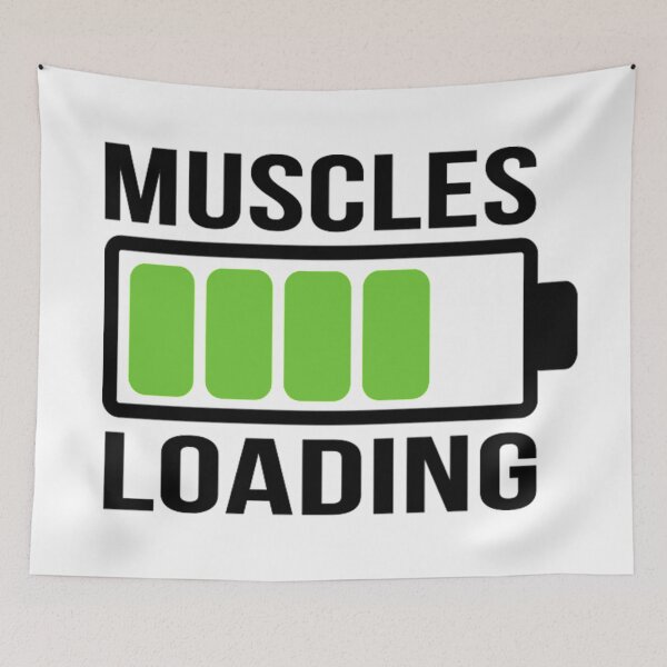 Item preview, Muscles loading workout designed and sold by Inspireaglow.