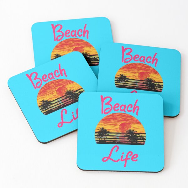 Item preview, Beach Life Summer Ocean Sand Sun designed and sold by Lartheviking.
