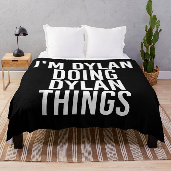 Item preview, Cool For I'm Dylan Doing Dylan Things Funny Birthday Name Gift Idea designed and sold by HollinsLyricTee.