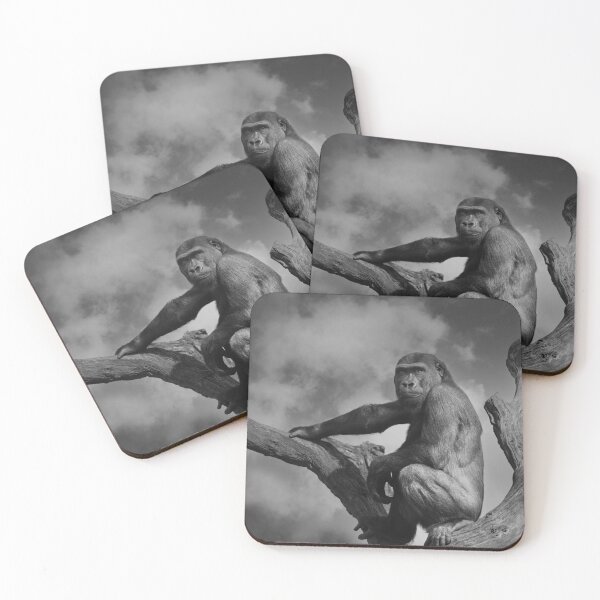 Item preview, Gorilla On A Tree Mono designed and sold by rawshutterbug.