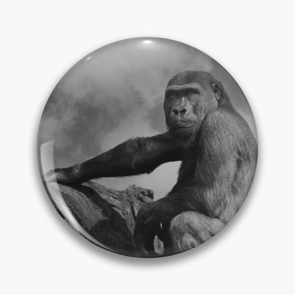 Item preview, Gorilla On A Tree Mono designed and sold by rawshutterbug.