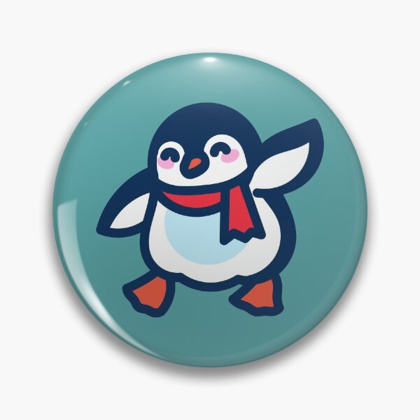 Item preview, Poulpa's friends - hello penguin - abyss green designed and sold by TokiPY.
