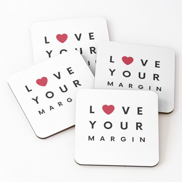 Item preview, Love Your Margin ! designed and sold by TraderShirts.