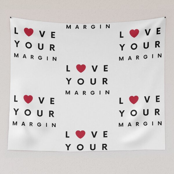 Item preview, Love Your Margin ! designed and sold by TraderShirts.