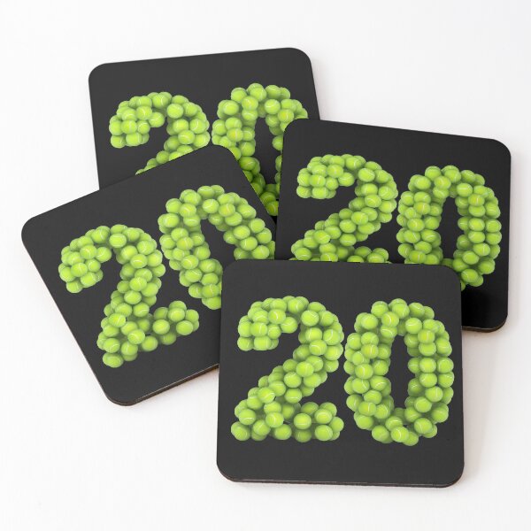 Artikelvorschau, Spieler Nummer 20 - Tennis Sports Twenty Game Set Match entworfen und verkauft von elhefe.