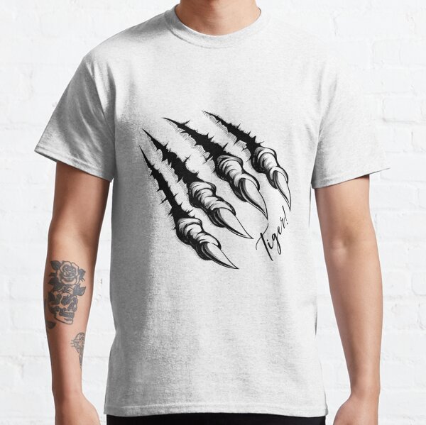 Tiger with claw marks' Men's T-Shirt